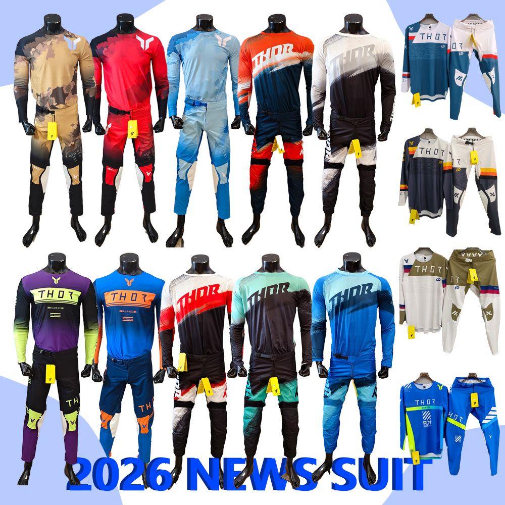 Motorcycle Gear Pants - ชุดอุปกรณ์มอเตอร์ครอสวิบากปี 2026 ชุดคอมโบสำหรับรถวิบาก เสื้อเจอร์ซีย์และกางเกงมอเตอร์ไซค์ MX ชุดอุปกรณ์มอเตอร์ไซค์วิบาก