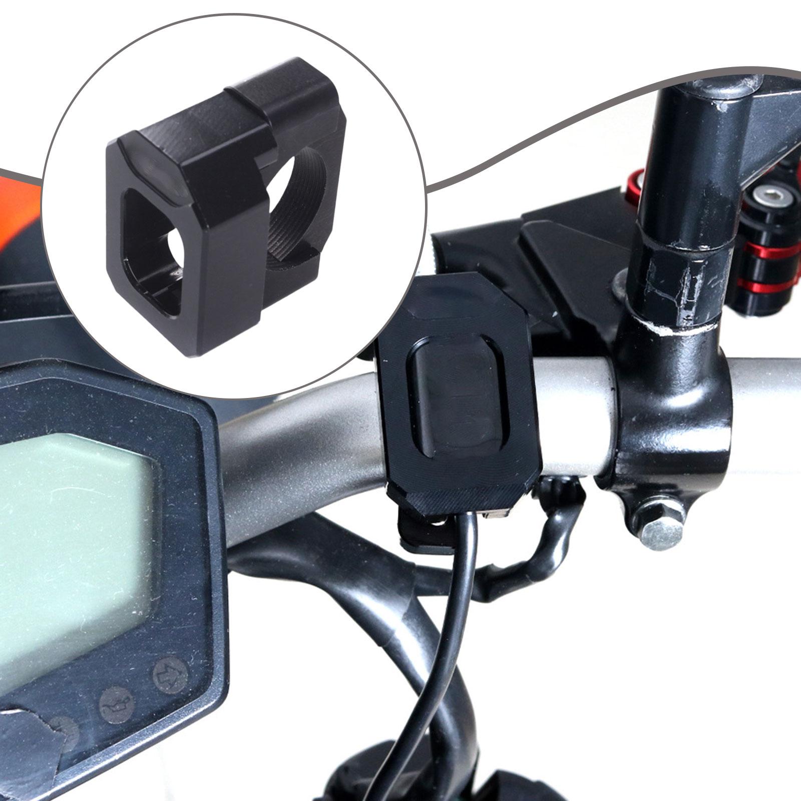 Motorcycle Gear Indicator Install - ที่ยึดตัวบ่งชี้เกียร์รถจักรยานยนต์ อะไหล่สำหรับแฮนด์ขนาด 22-28 มม. ติดตั้งง่าย ใช้กับแผงหน้าปัด