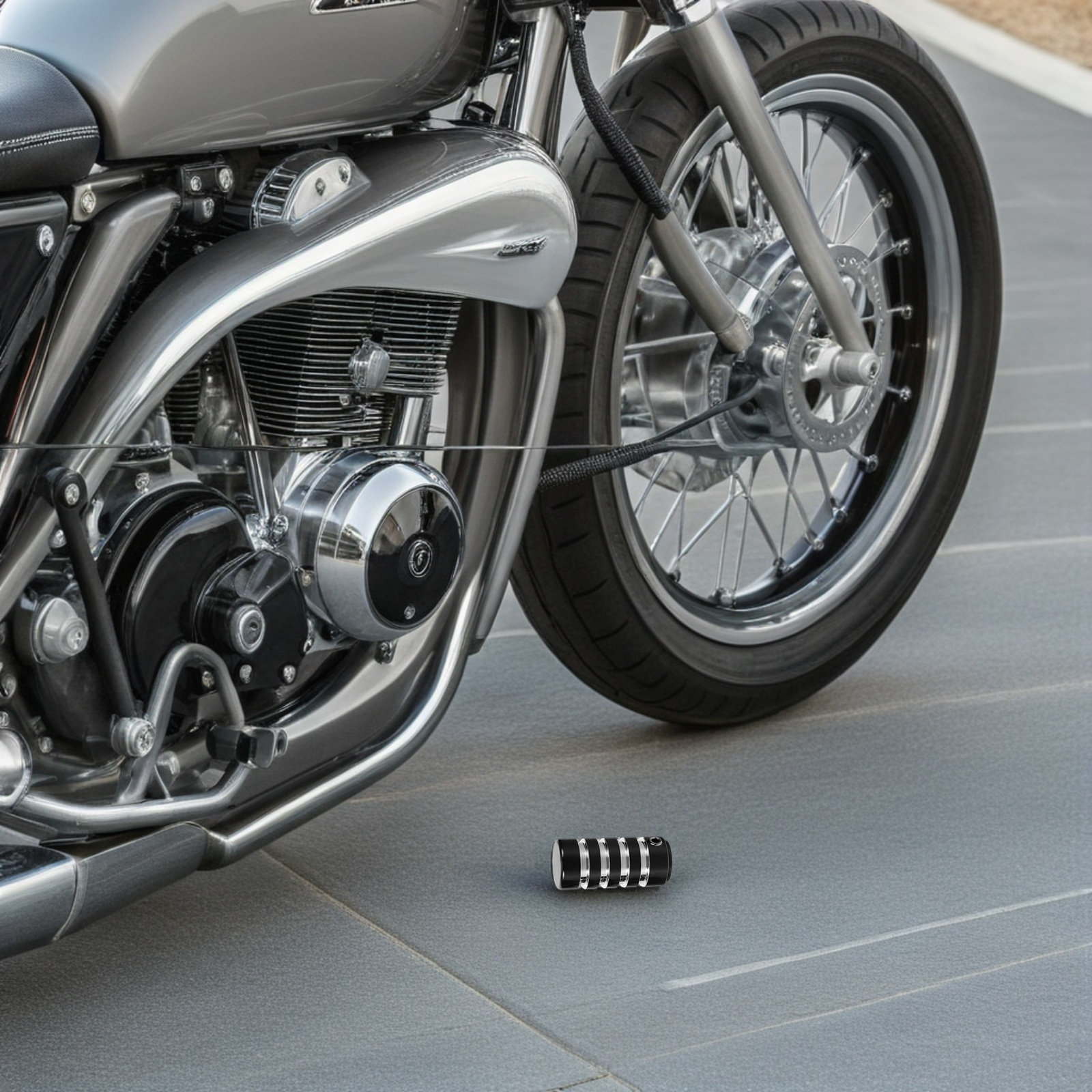 Motorcycle Gear Sleeve - ปลอกหุ้มคันเกียร์มอเตอร์ไซค์ 3 ชิ้น ทำจากอะลูมิเนียมอัลลอย ทนต่อสภาพอากาศ ป้องกันการสึกหรอ