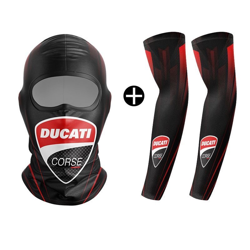 Motorcycle Gear Sleeve - หน้ากากป้องกันแสงแดดสำหรับขี่มอเตอร์ไซค์ ผ้าคลุมแขนระบายอากาศ สำหรับ DUCATI MONSTER 696