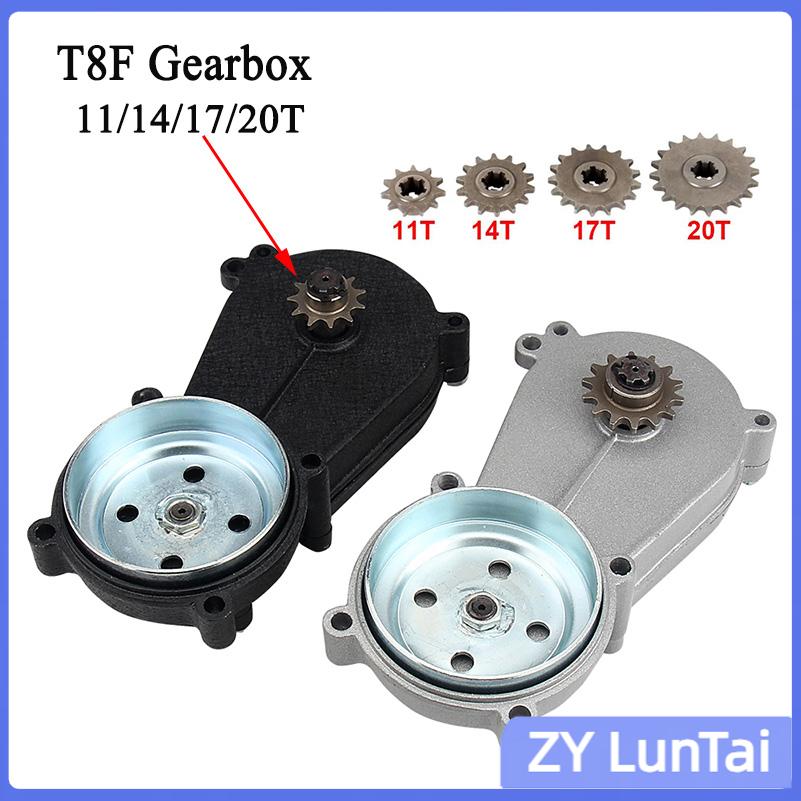 Motorcycle Gearbox - ชุดเกียร์ทดรอบมอเตอร์ไซค์ T8F 11/14/17/20T สำหรับมินิไบค์ 47cc49cc เครื่องยนต์