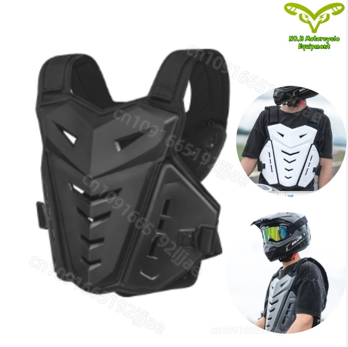 Motorcycle Gear Vest - ชุดเกราะป้องกันร่างกายสำหรับมอเตอร์ครอส เสื้อกั๊กป้องกันหลังและหน้าอก อุปกรณ์ป้องกันสำหรับรถวิบาก เสื้อแจ็คเก็ตสำหรับขี่มอเตอร์ไซค์