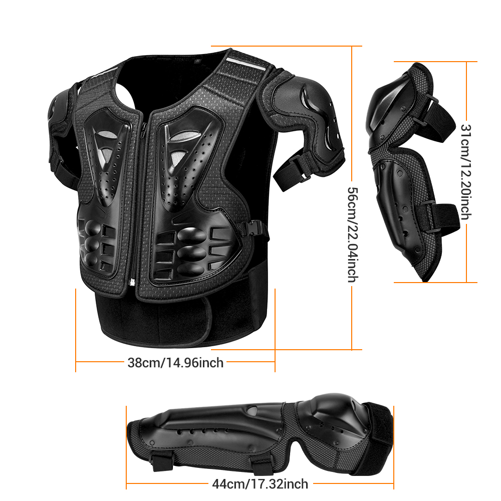 ชุดเกราะป้องกันร่างกายสำหรับขี - Motorcycle Gear Vest บทวิจารณ์และราคา