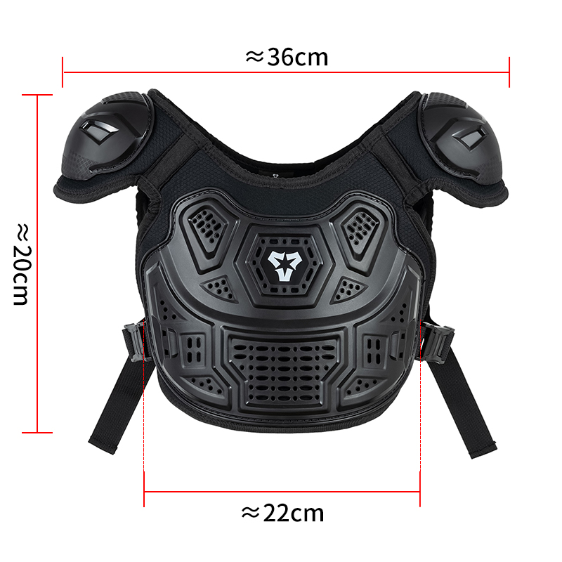 ชุดเกราะป้องกันสำหรับเด็กขี่มอ - Motorcycle Gear Vest บทวิจารณ์และราคา