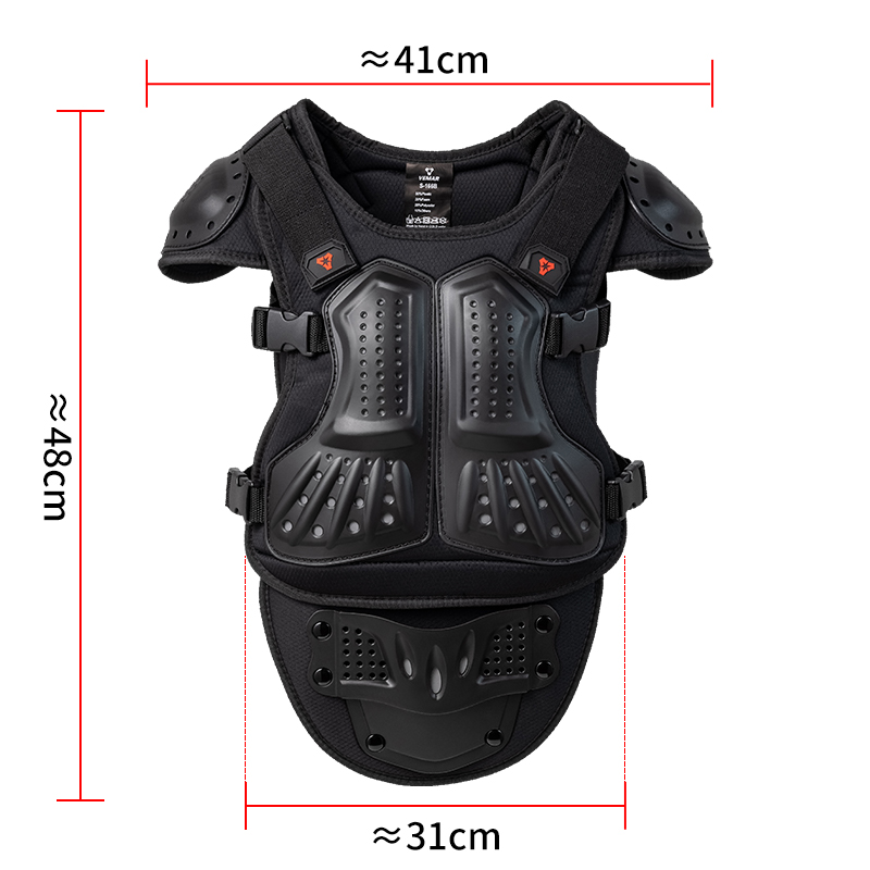 ชุดเกราะป้องกันสำหรับเด็กขี่มอ - Motorcycle Gear Vest บทวิจารณ์และราคา