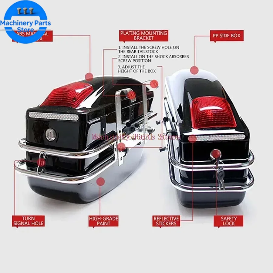 กล่องข้างมอเตอร์ไซค์ขนาด 24 ลิ - Motorcycle Gear Warehouse บทวิจารณ์และราคา