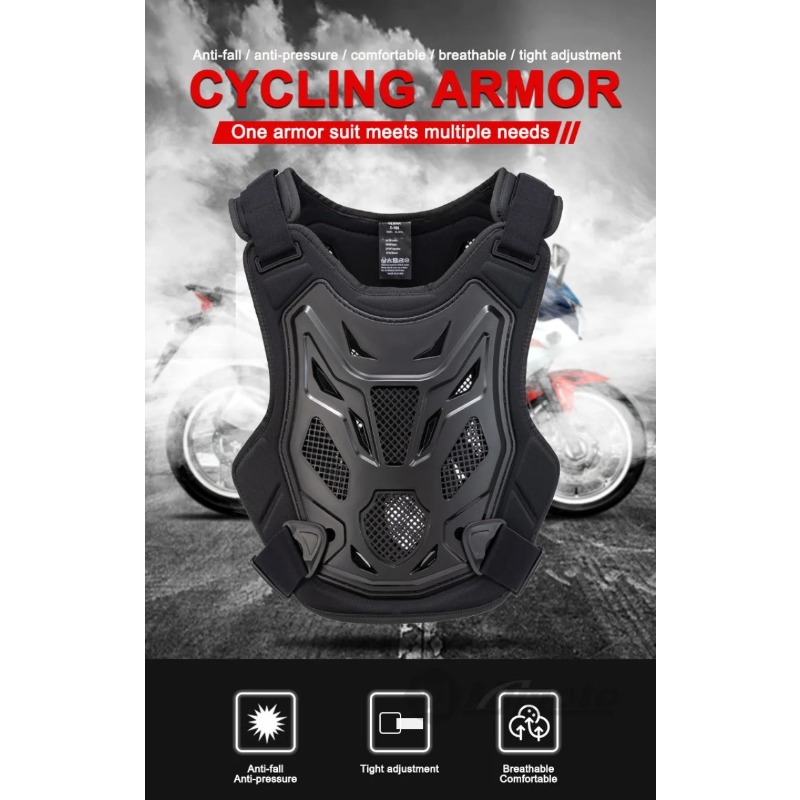 วิบากเกราะเสื้อแจ็คเก็ตรถจักรย - Motorcycle Gear Vest บทวิจารณ์และราคา