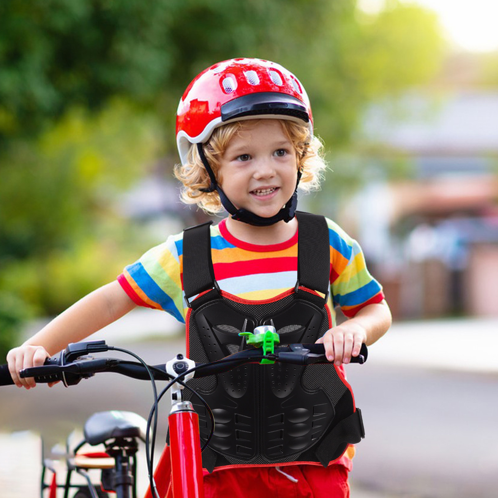 เสื้อเกราะป้องกันสำหรับเด็ก ขน - Motorcycle Gear Vest บทวิจารณ์และราคา