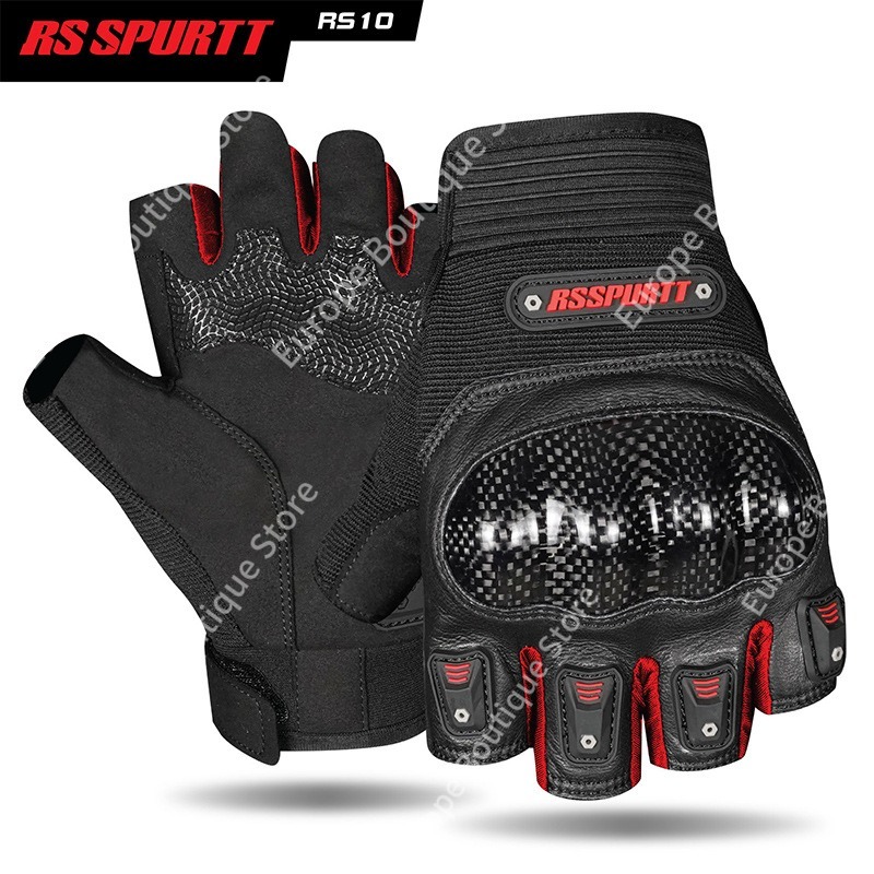 ถุงมือมอเตอร์ไซค์แบบเปิดนิ้วคร - Motorcycle Gear Sleeve บทวิจารณ์และราคา