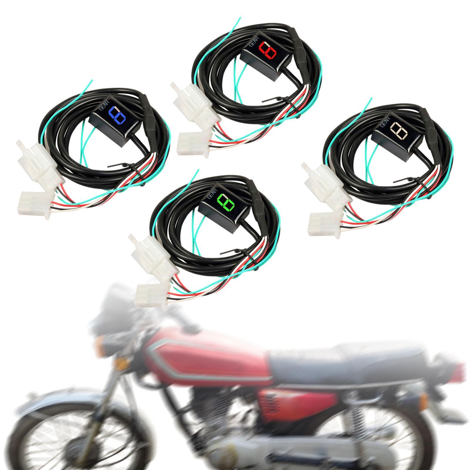ตัวบ่งชี้เกียร์รถจักรยานยนต์ เ - Motorcycle Gear Indicator Install บทวิจารณ์และราคา