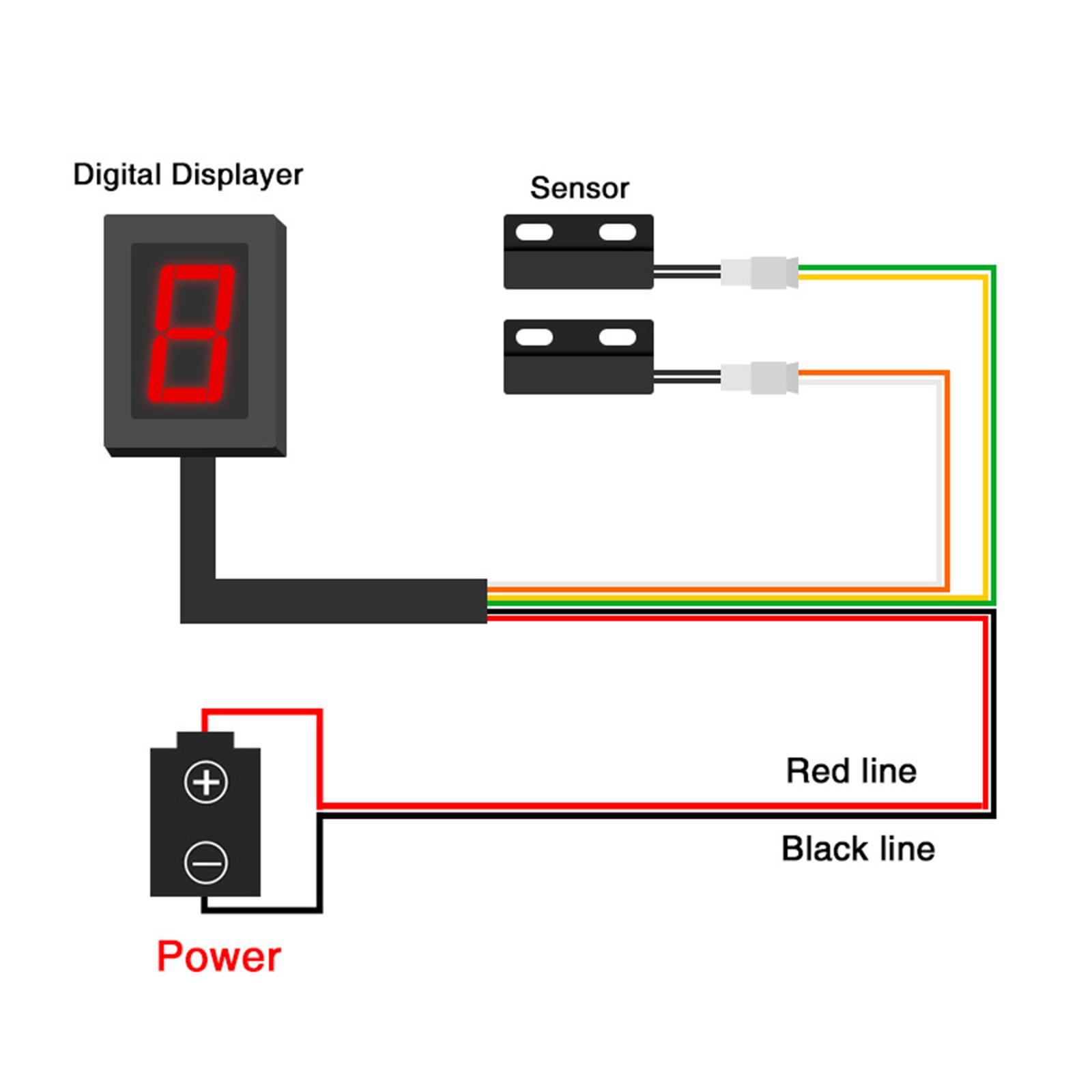 ตัวบ่งชี้เกียร์มอเตอร์ไซค์ ติด - Motorcycle Gear Indicator Install บทวิจารณ์และราคา