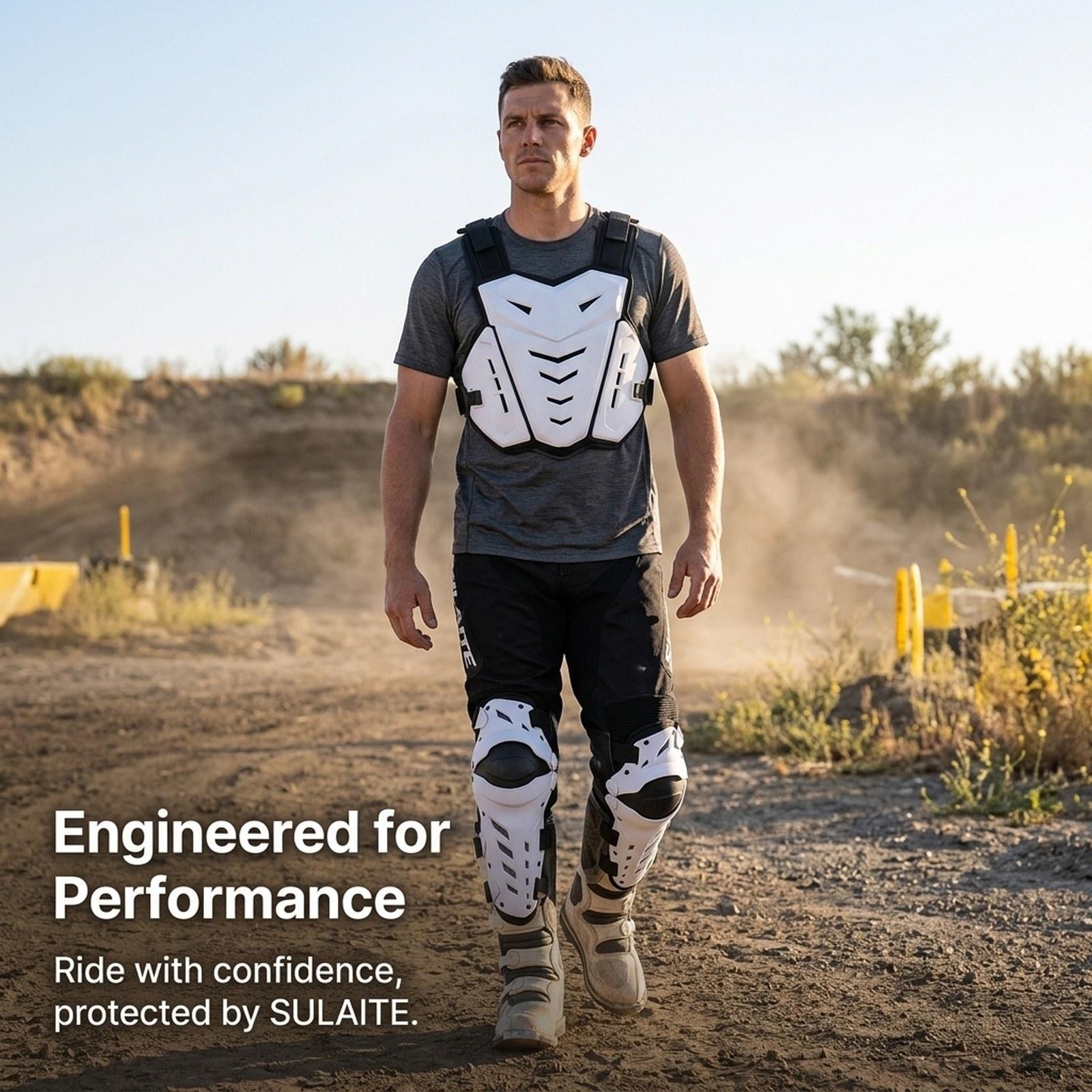 เสื้อแจ็คเก็ตมอเตอร์ไซค์แบบมีแ - Motorcycle Gear Vest บทวิจารณ์และราคา