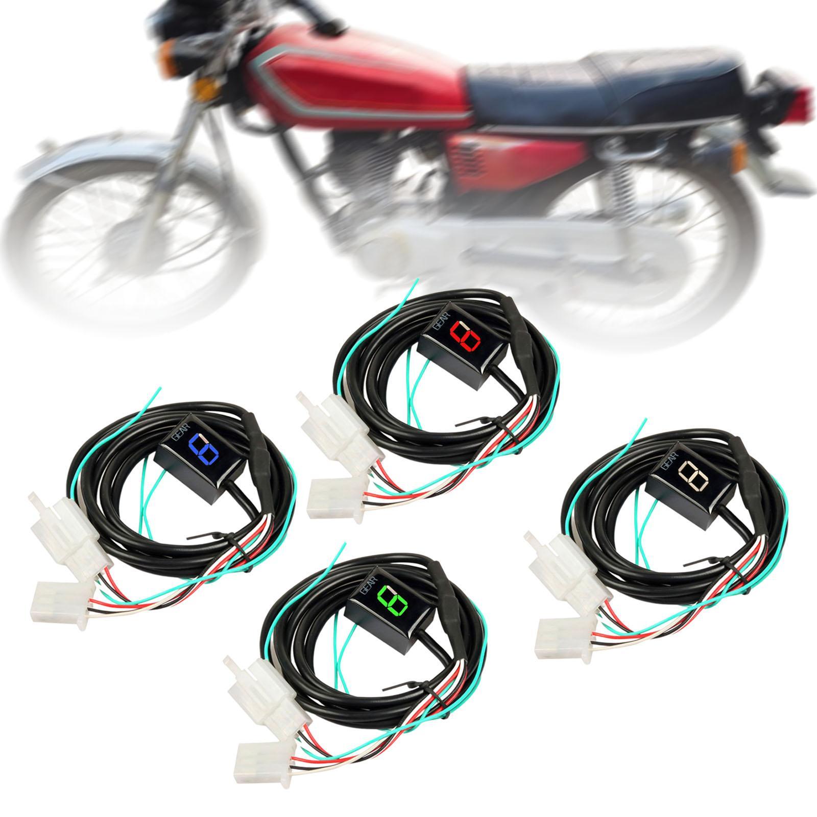 อุปกรณ์เสริมสำหรับการปรับเปลี่ - Motorcycle Gear Indicator Install บทวิจารณ์และราคา