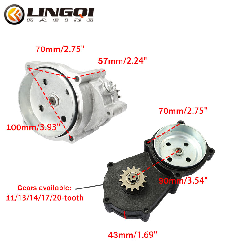 Lingqi เฟืองโซ่คลัตช์ระบบส่งกำ - Motorcycle Gearbox บทวิจารณ์และราคา