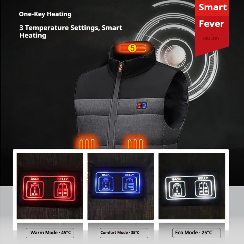 เสื้อกั๊กอุ่นไฟฟ้าแบบชาร์จได้ส - Motorcycle Gear Vest บทวิจารณ์และราคา