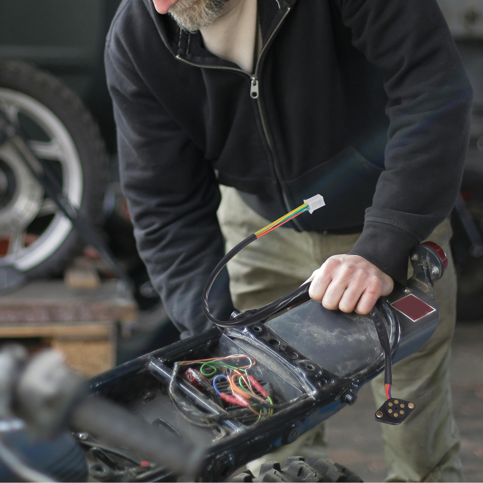สวิตช์เซ็นเซอร์ตำแหน่งเกียร์สำ - Motorcycle Gear Indicator Install บทวิจารณ์และราคา
