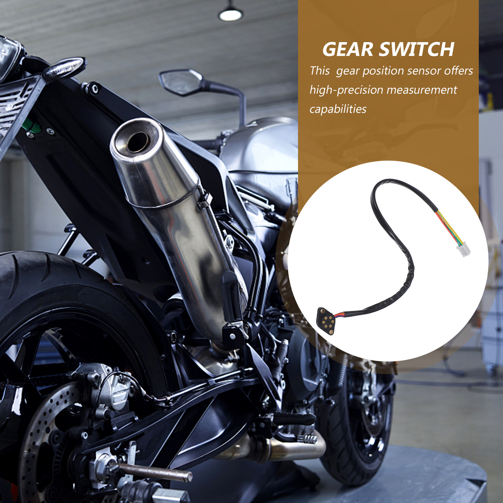 สวิตช์เซ็นเซอร์ตำแหน่งเกียร์สำ - Motorcycle Gear Indicator Install บทวิจารณ์และราคา