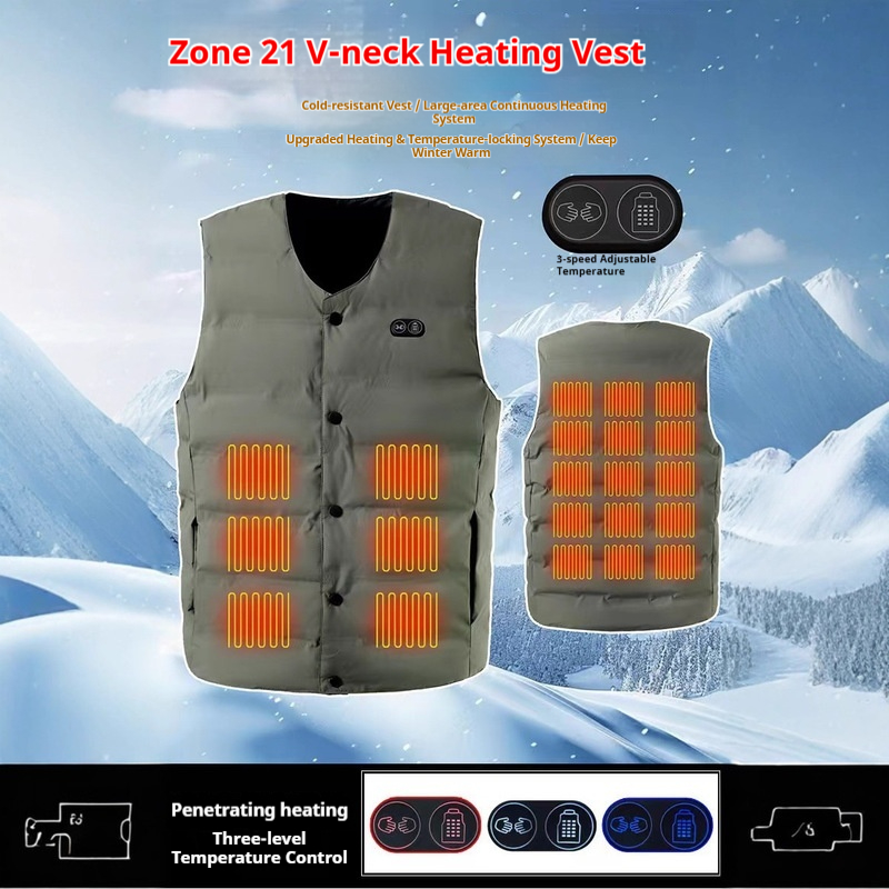 เสื้อกั๊กอุ่นรุ่นใหม่สำหรับฤดู - Motorcycle Gear Vest บทวิจารณ์และราคา