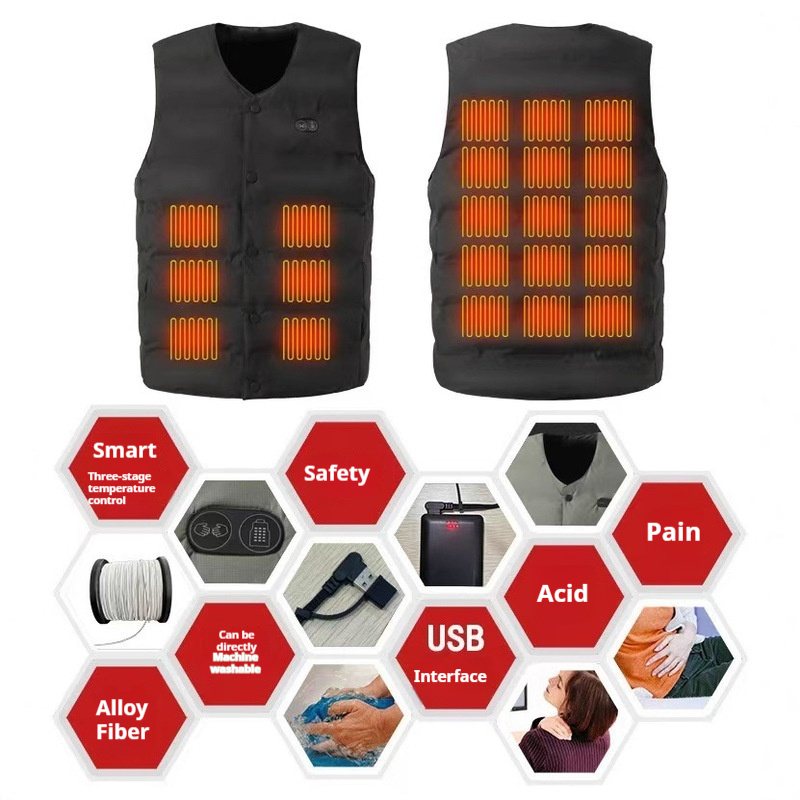 เสื้อกั๊กอุ่นรุ่นใหม่สำหรับฤดู - Motorcycle Gear Vest บทวิจารณ์และราคา